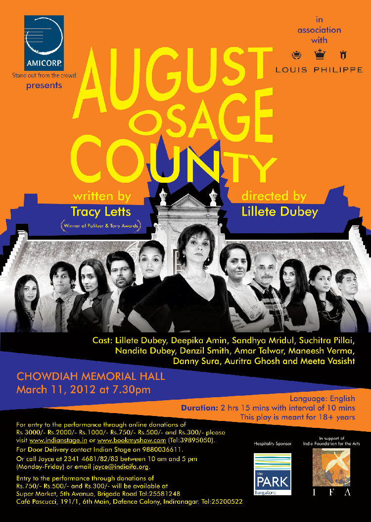 August Ausage County Poster
