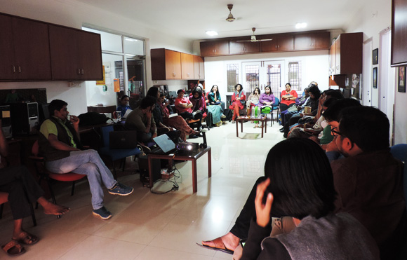 A glimpse from our Grantee Orientation programme spanning two days of discussion, presentations and conversation