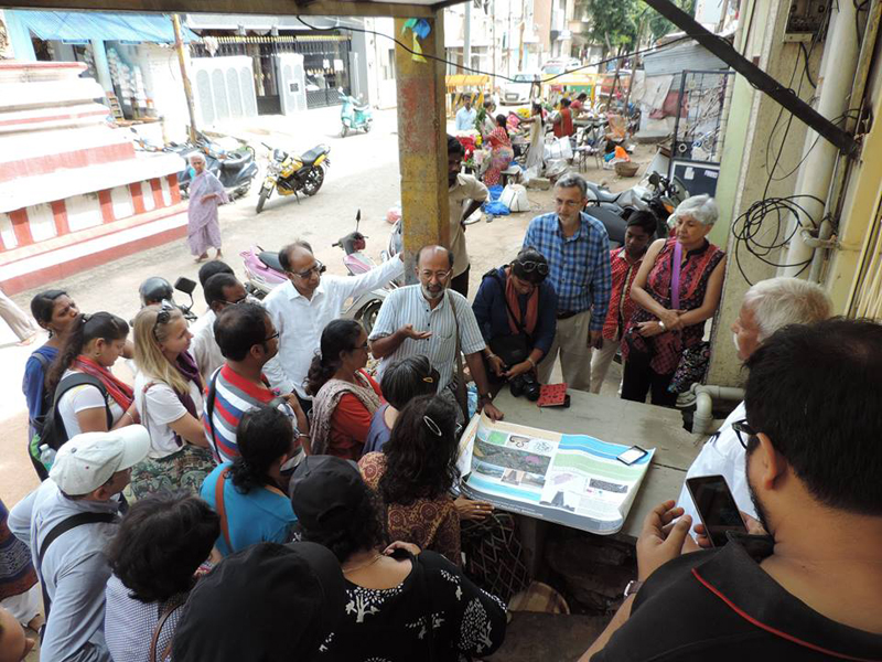 Kokila Mohan shows the group maps of Ulsoor
