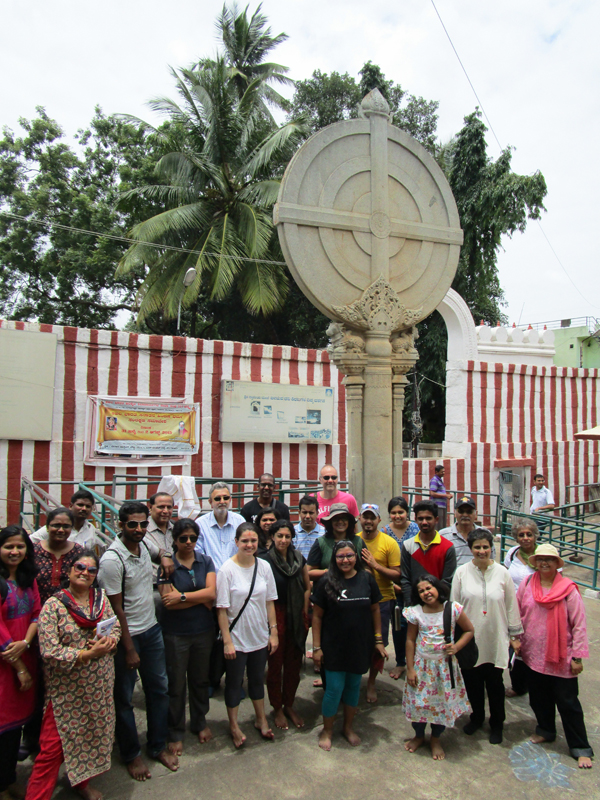 Ending the First Arts Walk at Gavi Gangadhareshwara Temple