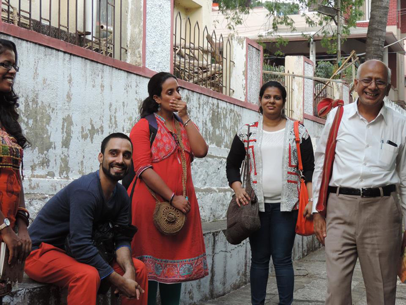 Prof Murthy shares snippets from his chidlhood, listening to music at the performance space of Ram Mandira