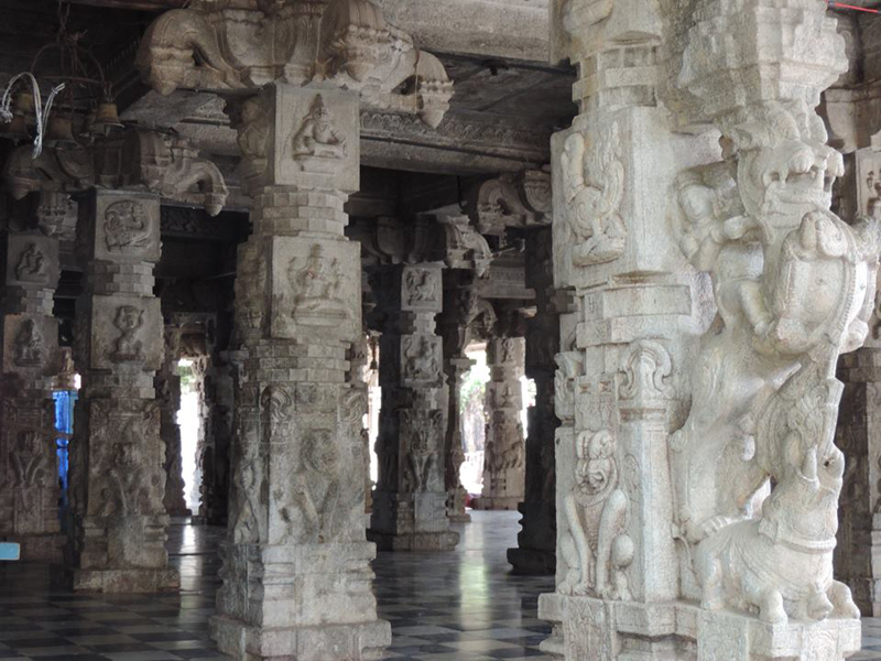 Stone carvings from the Someshwara Temple