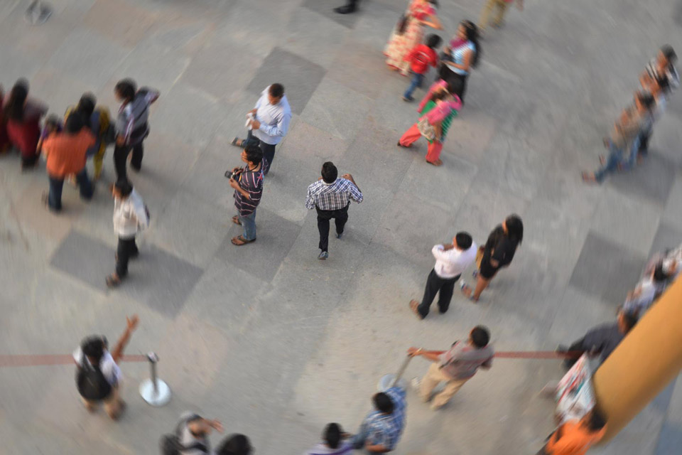 Ram Ganesh Kamatham at Mall-Wall, Phoenix Market City Mall The Project 560 Found Spaces Festival