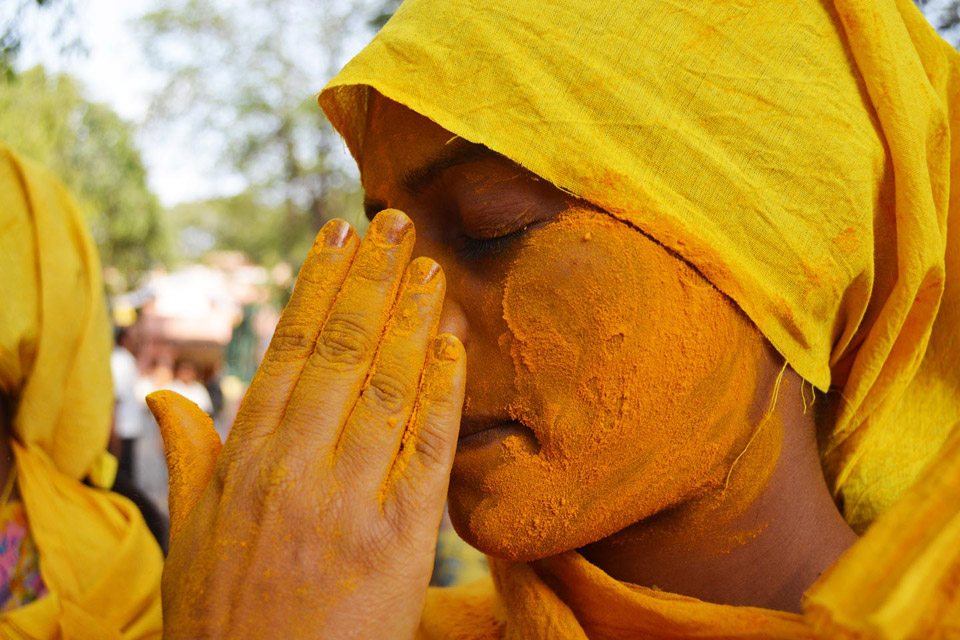 Dimple Shah's intervention at Basavanagudi The Project 560 Found Spaces Festival