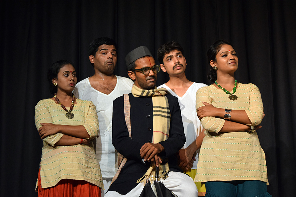 Mounesh Badigeri's 'Maasti Chocolate' at Bugle Rock, Basavanagudi The Project 560 Found Spaces Festival