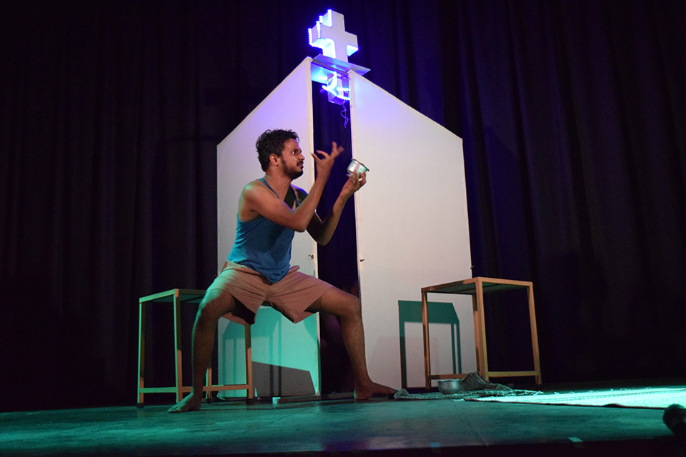 Mounesh Badigeri's 'Maasti Chocolate' at Bugle Rock, Basavanagudi The Project 560 Found Spaces Festival