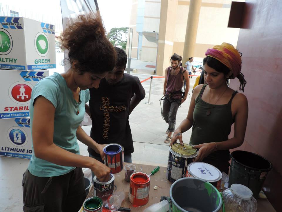 Project 560: Mall-Wall, Phoenix Market City, Whitefield Road 