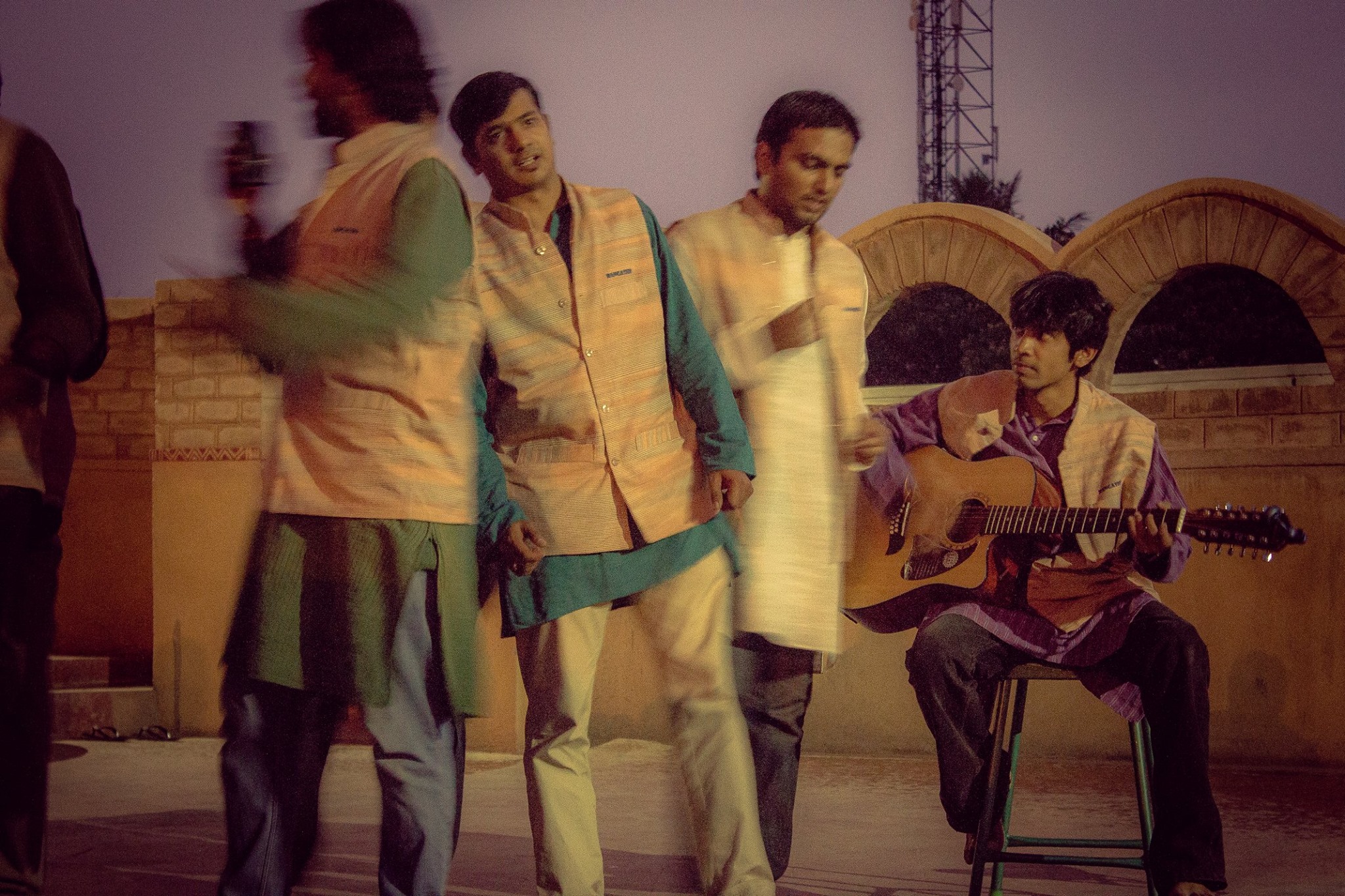 Rangageethe performance at the Swami Vivekananda Road Metro Station Project 560: Rangasiri