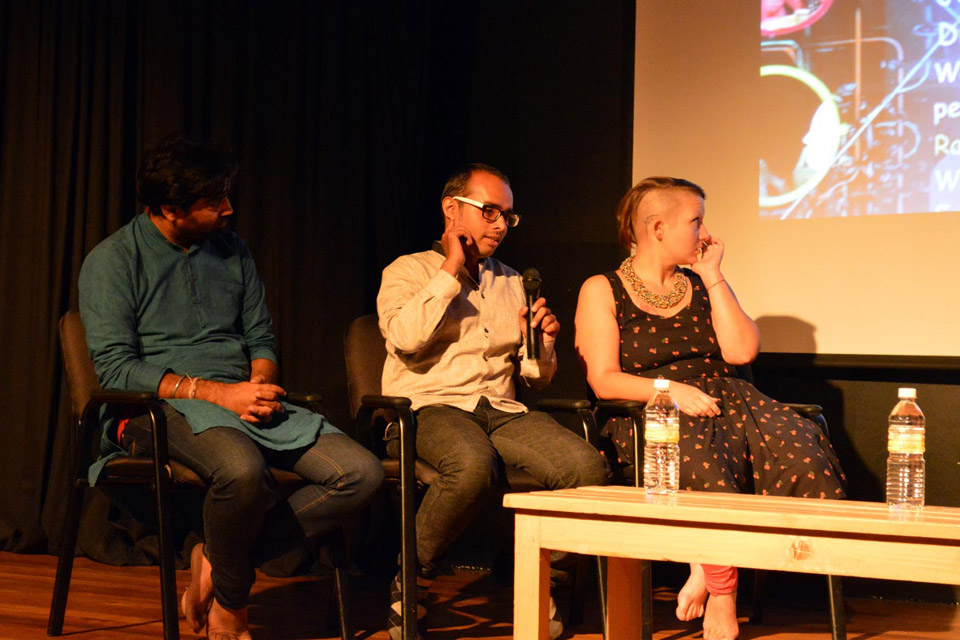 Project 560 grantees Jeetin Rangher, Bhuvanesh Kumar and Katric Rasic in conversation with Lina Vincent Sunish The Project 560 Found Spaces Festival