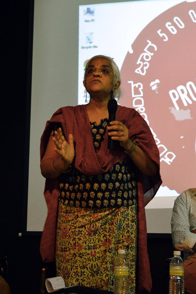 Maya Krishna Rao on the panel The Project 560 Found Spaces Festival